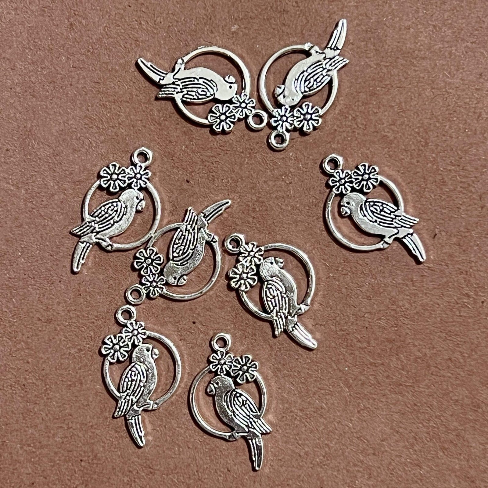 img_7937 Punjabi jutti jewelry parrot design silver colour