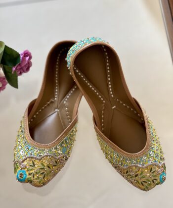 Yellow Phirozy Matching Juti for ladies, jooti, jutti, for, women, ladies,