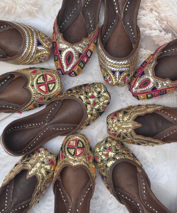 golden mukaish jooti for women jutti women, women juti, kaseeda work juti