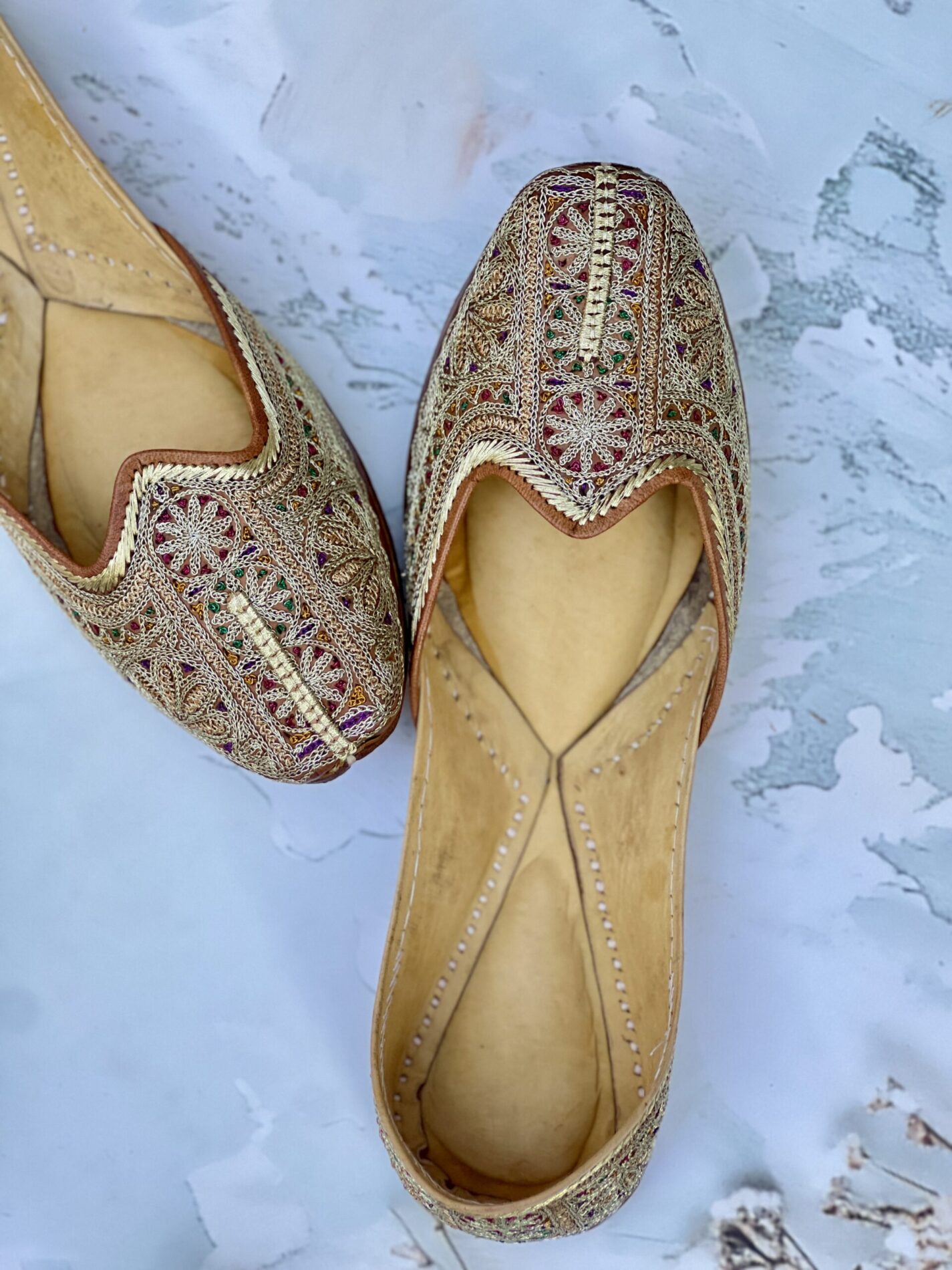 IMG_2949 Multicolour Bridal Tilleydaar Jutti