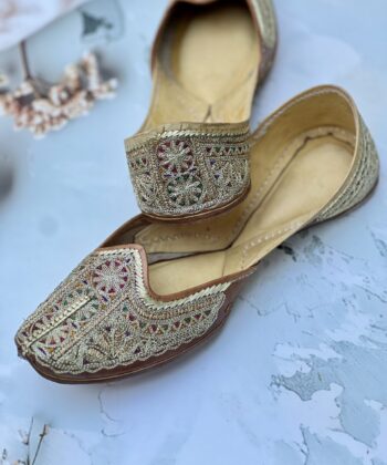 Multicolour Bridal Tilleydaar mojari