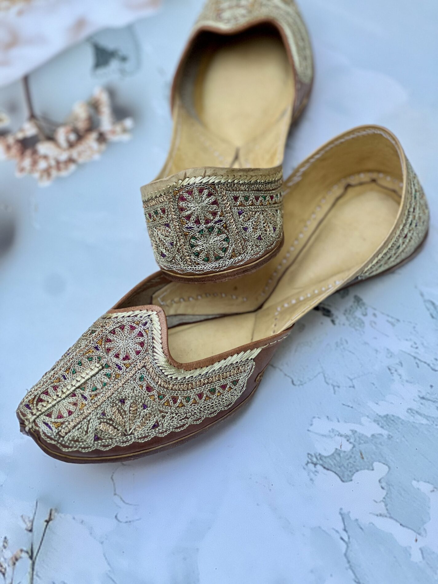 IMG_2952 Multicolour Bridal Tilleydaar mojari