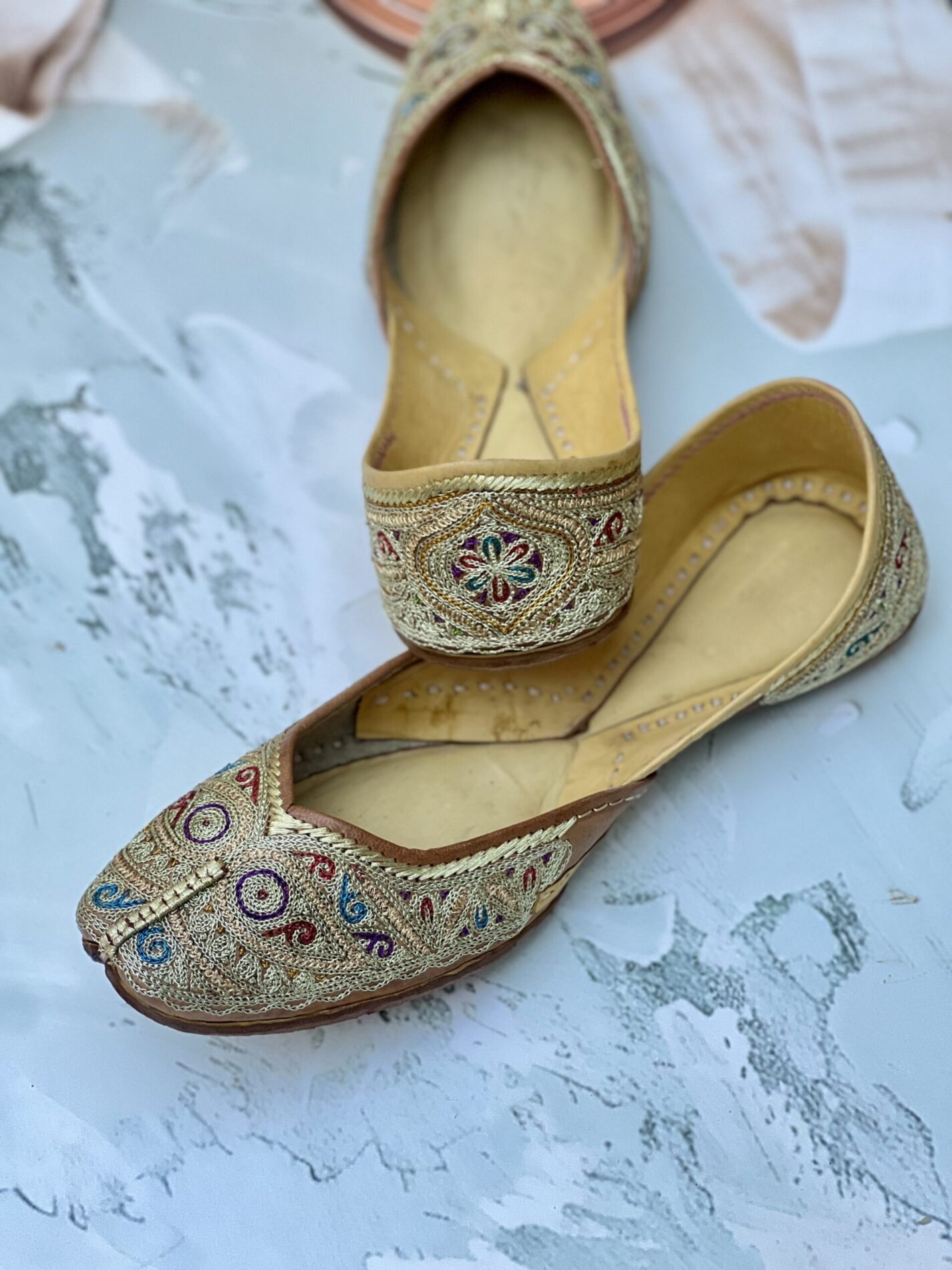 IMG_2956 Pakistani Tilla khussa Bridal Kasoori Jutti khussa