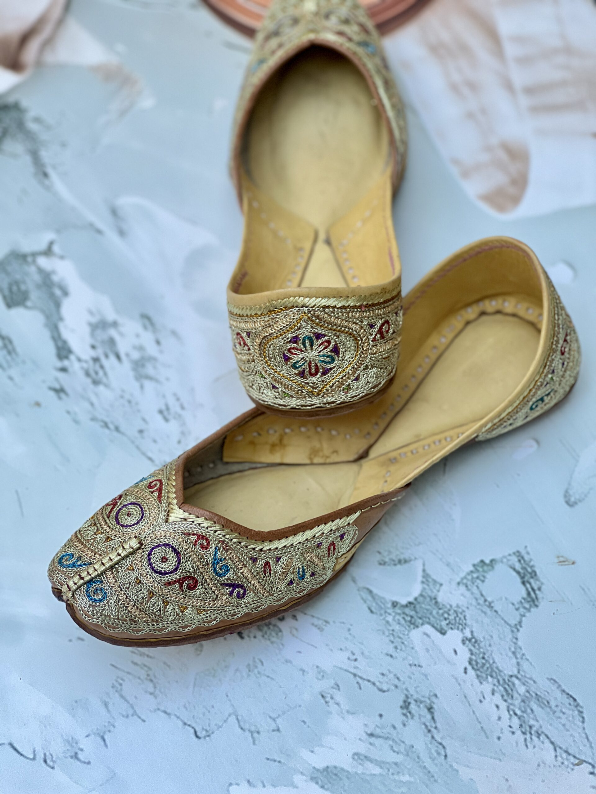 IMG_2956 Pakistani Tilla khussa Bridal Kasoori Jutti khussa