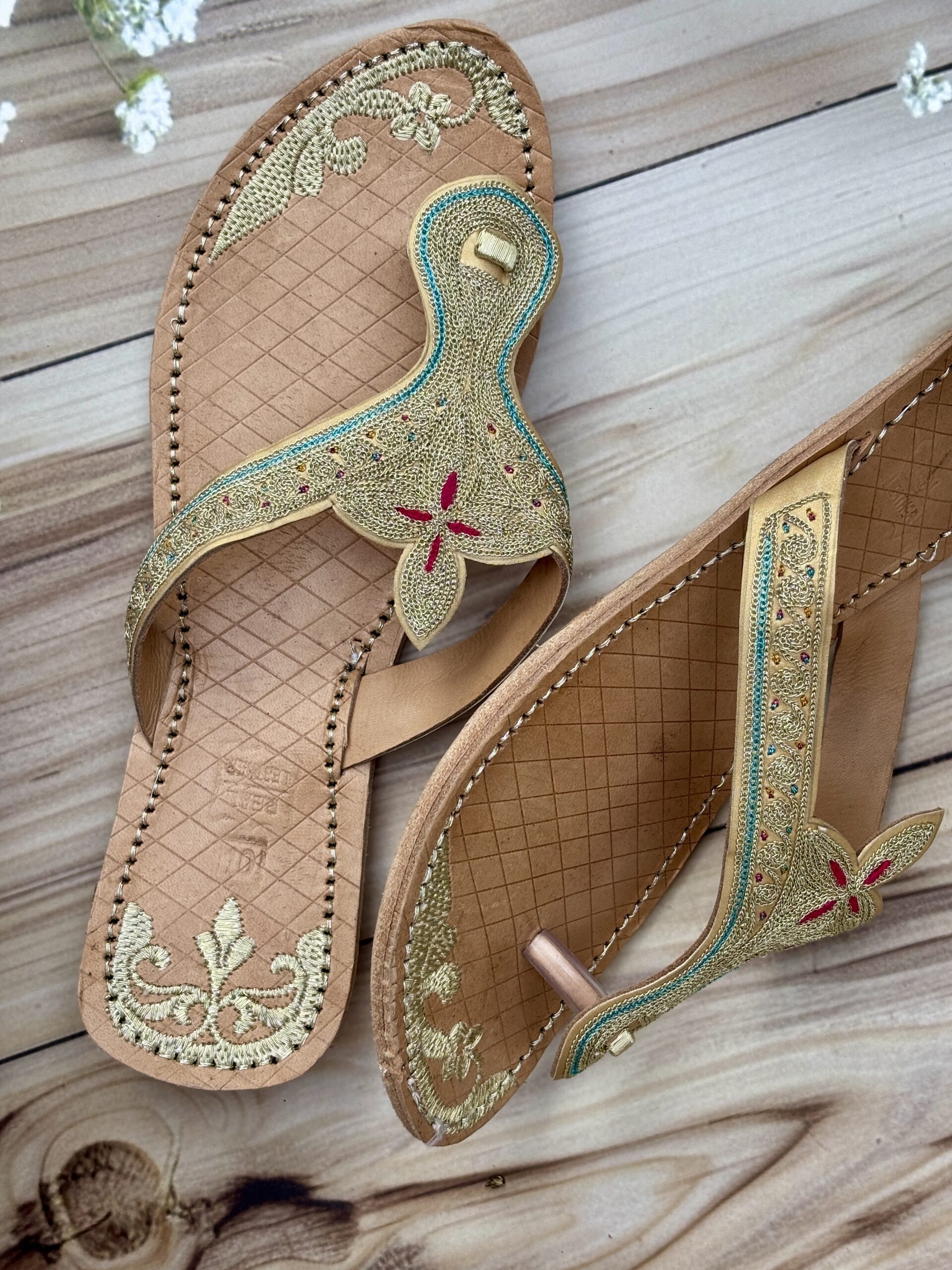 IMG_1568 Peshawri Chappals kolhapuri style, flat super soft chappal for women